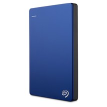 Seagate Backup Plus Slim 1TB Portable External Hard Drive USB 3.0, Blue (STDR100 - £144.64 GBP