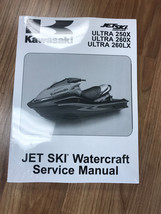 2007-2010 Kawasaki JT1500B Jet Ski Ultra 250 260X LX Factory Service Man... - £50.34 GBP