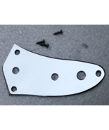Left handed Jaguar guitar control plate chrome - $590.32 MXN