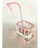 1980’s Dollhouse Pink &amp; White Stroller  by Midwest Made in Taiwan - €11,03 EUR