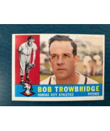 1960 TOPPS BASEBALL CARD BOB TROWBRIDGE #66 (NM) - $133.45 MXN