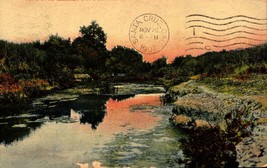 1907  San Jose,CA Scene on the Guadalupe Creek Santa Clara Cou - £5.52 GBP