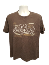 The Original TJs Brewery est 1925 N Calie Born Adult Large Brown TShirt - $19.80