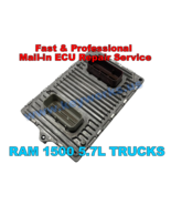 13-20 RAM 1500 5.7L PCM REPAIR - Fast &amp; Professional ECU,PCM REPAIR SERVICE - $191.10