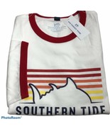 Southern Tide Men’s S/S Rise Skipjack Tee.Coconut.Sz.Medium.MSRP$38.00 - $45.40 CAD