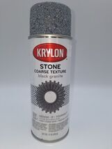 Krylon K18201 Coarse Stone Texture Finish Spray Paint, Black Granite 12 ... - €22,49 EUR