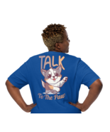 Unisex T-Shirt – Talk Back Print True Royal - €51,68 EUR
