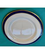 Lenox Butter Plate cobalt rim w/gold trim. TAG STILL ON. NEVER USED - $15.00