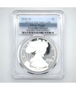 2022-W Silver American Eagle PCGS PR70DCAM FDOI - $209.51