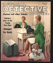 Official Detective Stories 10/1961-Lingerie cover-Mail truck robbery-Female P... - £44.95 GBP