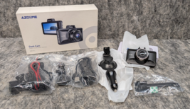 AZDOME M01 Pro 2CH Dash Cam 1080P with ADAS 3" Screen 24H Parking Mode New - $42.99