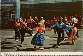 Dutch Dancers Tulip Time Parade Holland MI Postcard PC545 - $4.99