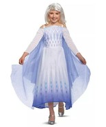 DISGUISE DISNEY FROZEN 2 SNOW QUEEN ELSA HALLOWEEN COSTUME GIRLS SIZE S ... - $16.82