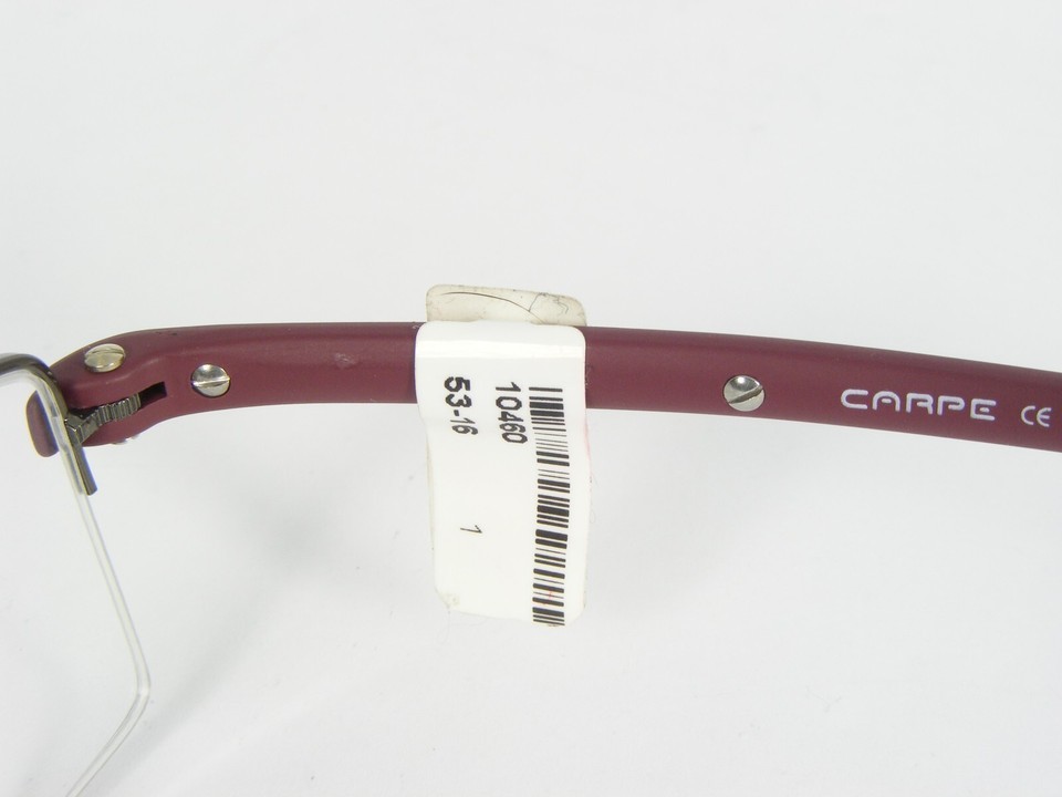 CARPE 31151-1 SAGE /SILVER /BURGUNDY EYEGLASSES GLASSES METAL FRAME 53-16-139mm Item image 10