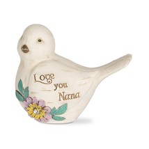 Pavilion Gift Company 41072 Love You Nana Bird Figurine, 2-1/2 x 2&quot;, White - £17.57 GBP