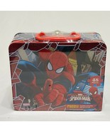 Marvel Ultimate Spider-Man 48 Pieces Puzzle In Tin Lunch Box - $14.84