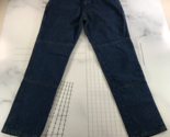 Vintage Draggin&#39; Jeans Mens 40x34 Blue Straight Leg Cotton Partially Lined - $74.24