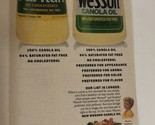 1991 Wesson Canola Oil Vintage Print Ad Florence Henderson pa18 - $5.93