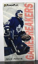 1993-94 Fleer PowerPlay GameBreakers Insert #7 Felix Potvin Toronto Maple Leafs - £3.90 GBP