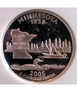 2005 S Minnesota - NGC PF 70 ULTRA CAMEO - Silver STATE QTR - A Blast of... - £33.57 GBP