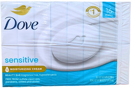 Dove Beauty Bar Soap Sensitive Skin Moisturizing Cream 16 x 3.75 Oz - $31.73