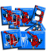 AMAZING SPIDERMAN LIGHT SWITCH OUTLET WALL PLATE BOYS BEDROOM GAME ROOM ... - £8.91 GBP+
