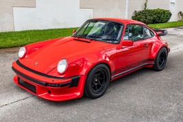 1985 Porsche 911 Carrera red frnt qtr | 24x36 inch POSTER | classic car - £17.88 GBP