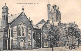 Bethany College Main Building Bethany West Virginia 1908 postcard - £5.93 GBP