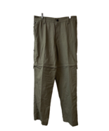 Reel Legends Mens Size L Sage Nylon Marlin Pants Zip Off Nylon Pants nwts - £22.04 GBP