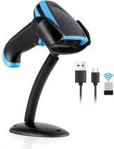 1D Barcode Scanner, Onewscan Wireless Laser Bar Code Scanners With Stand... - $32.99