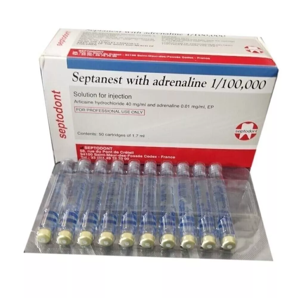 Dental Special 1:100000 With 4 Percent Cartridges . ALL STOCK OF DENTAL ... - £77.03 GBP