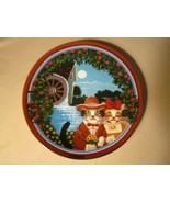 DOWN BY OLD MILL STREAM Cat collector plate UNCLE TAD&#39;S GOLDEN OLDIES T ... - £23.59 GBP