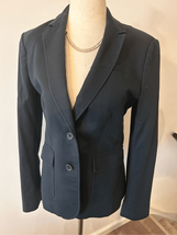 Banana Republic size 4 blazer black form fitting - $34.65