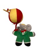 Dakin Barbar Elephant Hanging Baby Musical Crib Toy with Brahms Lullaby ... - £32.46 GBP