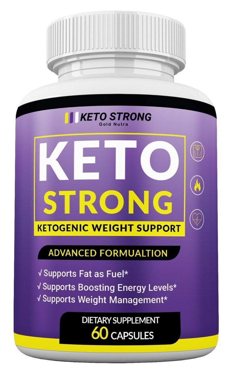(1 Pack) Keto Strong Pills, Official Retailer, New 2021 Formula, BHB Ket... - $17.08