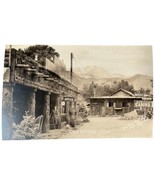 Vintage Real Photo Postcard Colorado Springs Red Rock Canon Cabins Auto ... - $19.05 CAD