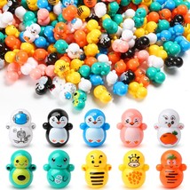 500 Pcs Mini Tumbler Toys Set Plastic Mini Animal Toys Party Favors for ... - $72.37