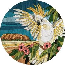 Uluru Cockatoo Long Stitch Kit by Fiona Jude for Country Threads. New co... - $81.50
