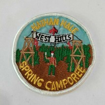 BSA Nathan Hale West Hills Spring Camporee Patch Boy Scouts of America 3&quot; - £5.60 GBP