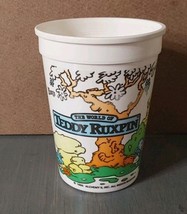 Teddy Ruxpin 1985 Plastic Cup Hello Im Wooly Whats-It - $11.57