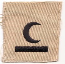 Vintage Black On Khaki Twill USN US Navy Cook Mess Steward 3rd Class Cloth Patch - £3.12 GBP