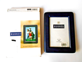 Burnes Wood 4" x 6" Savory Navy Picture Frame #228746 - £6.32 GBP