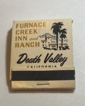 Fred Harvey Furnace Creek Ranch Death Valley Matchbook Unstruck - £7.85 GBP