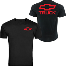 Red Duramax Chevrolet Logo Chevy Truck T-SHIRT Tee S - 5XL Front &amp; Back - £10.81 GBP