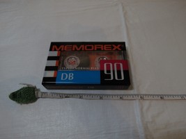 Memorex DB 90 blank tape cassette Type 1 normal Bias NOS sealed vintage ... - $10.80