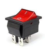 2pcs Red Lighted Rocker Switch, ON/OFF, 15A 250VAC, 20A 125V, DPST - $12.00 CAD