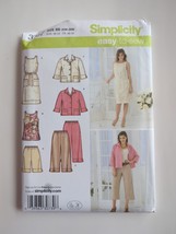 Simplicity Sewing Pattern #3757 Size 20-28 Business Casual Church Dress Set UC - £6.85 GBP