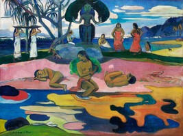 12416.Room Wall Poster.Interior art design.Paul Gauguin painting.Day of the God - £12.94 GBP+