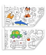 2 Pcs Children&#39;s Drawing Roll, Coloring Paper Roll for Kids, 118×11.8 Inch - $13.85