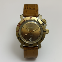 Vintage Vostok Komandirskie USSR Mechanical Watch Rare Naval Anchor 1143 - $320.00